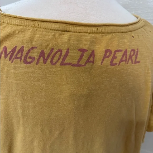 Magnolia Pearl Mustard Love Graphic Tee - Picture 2 of 3